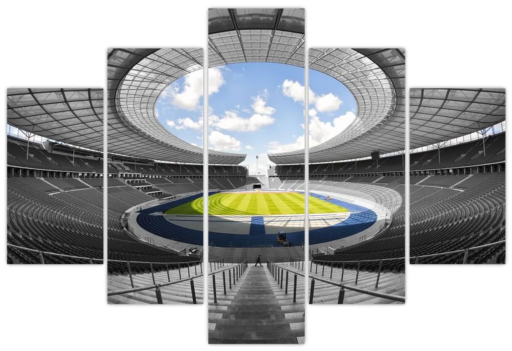 Tablou - stadionul de fodbal (150x105 cm)