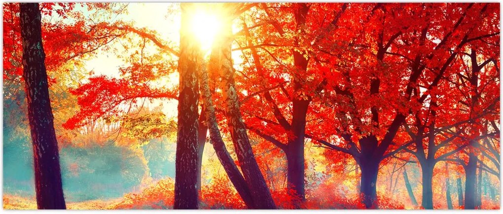Tablou - Peisaj de toamnă (120x50 cm)