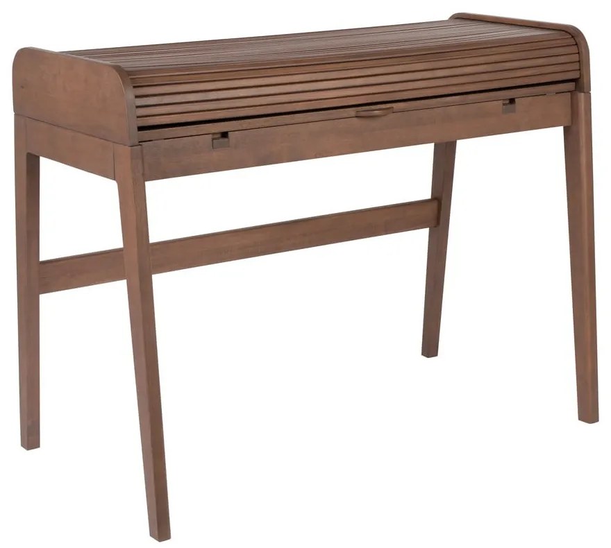 Birou cu blat rabatabil Zuiver Barbier, maro