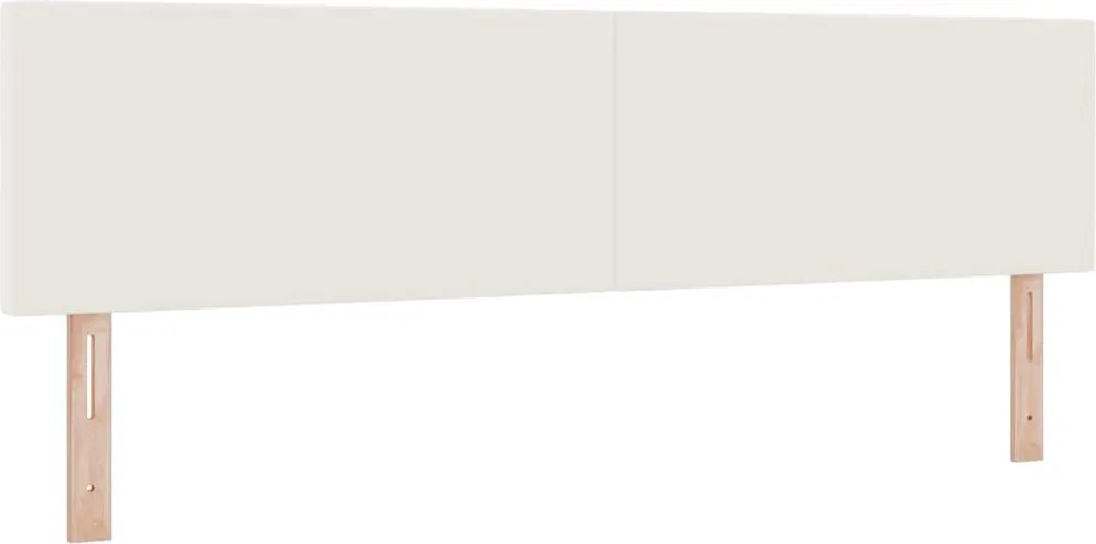 vidaXL Tăblie cap Crem 180 cm Țesătură din corduroy