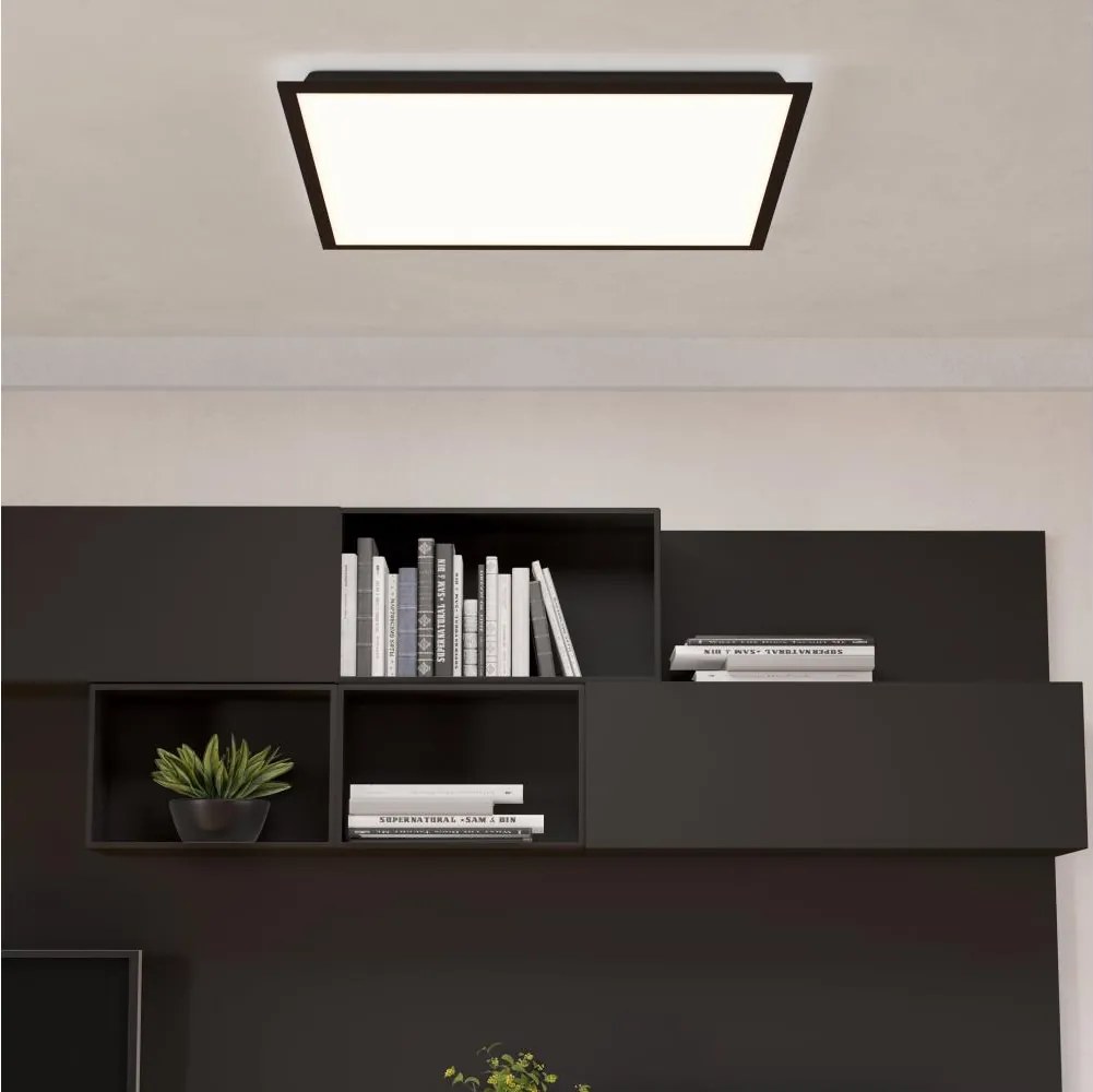 Eglo 902371 - Panou LED aplicat MORADILLO LED/32,5W/230V 60x60 cm negru