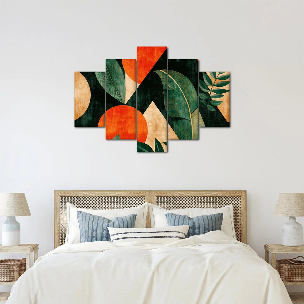 Tablou - Motive naturale geometrice II. (150x105 cm)