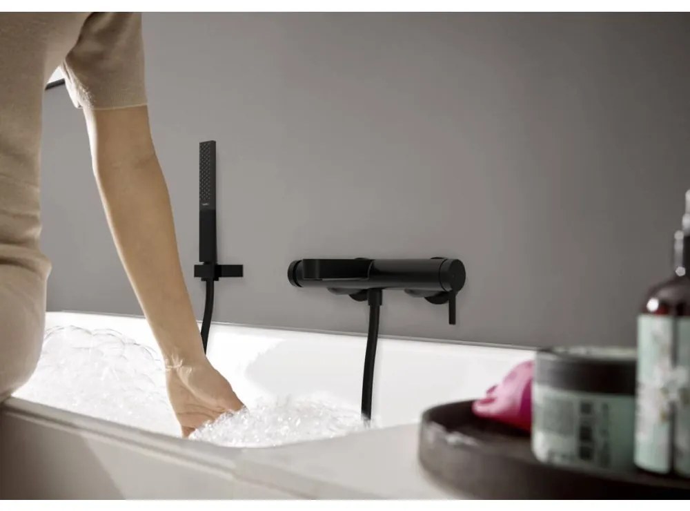 Baterie cada, negru mat Negru mat
