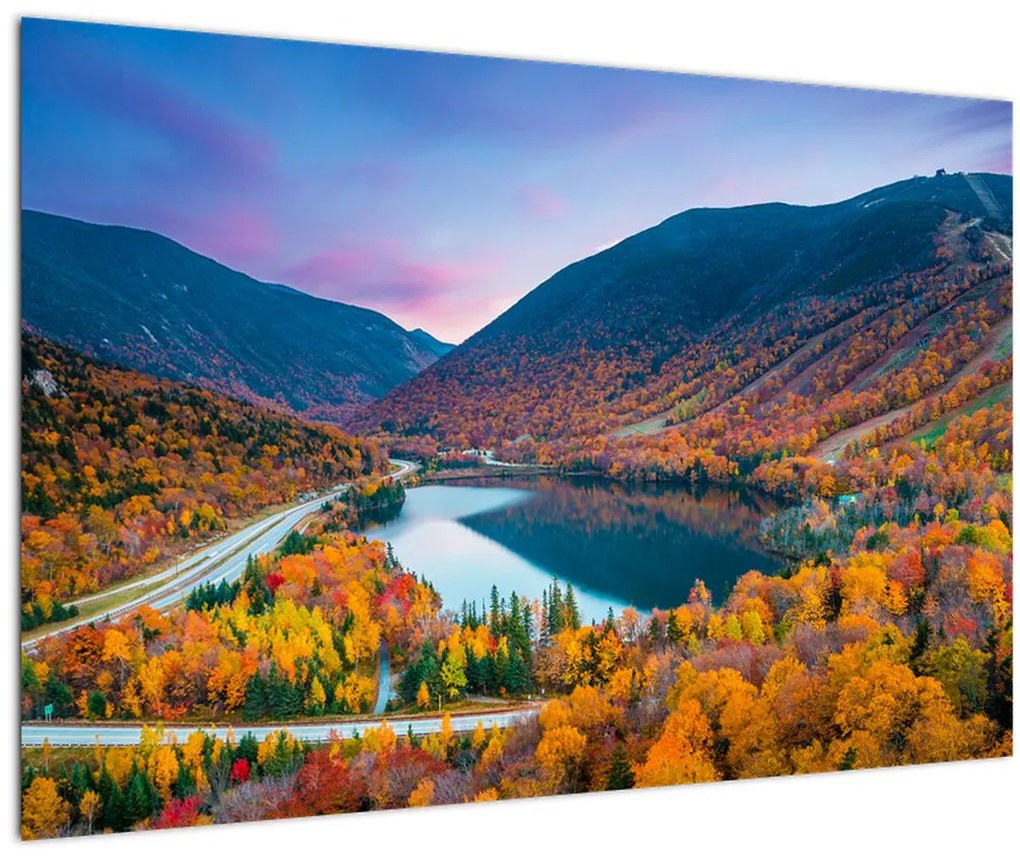 Tablou - White Mountain, New Hampshire, USA (90x60 cm)