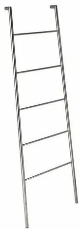 SAPHO SE102 Sega suport pentru prosoape 55 x 170 x7 cm, oțel inoxidabil periat