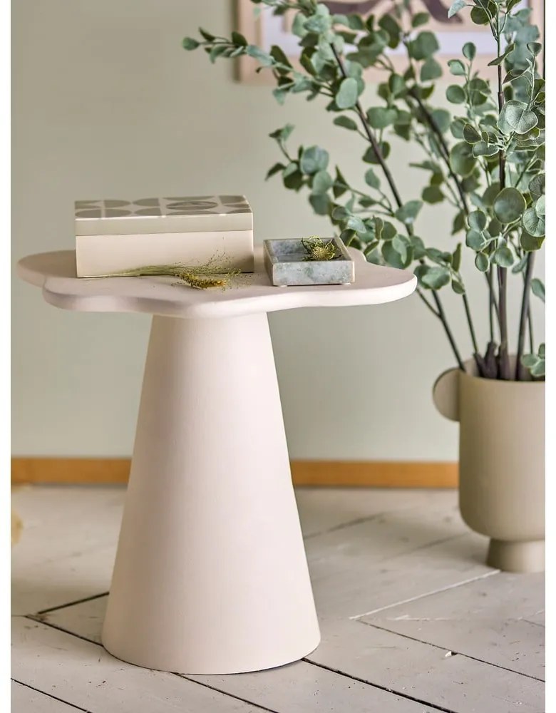 Măsuță auxiliară din aluminiu 43x56 cm Soller – Bloomingville