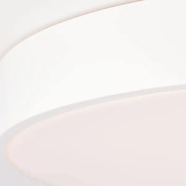 Brilliant - Plafonieră LED SLIMLINE, dimmabilă, 60W/230V, Ø 49 cm, albă + telecomandă