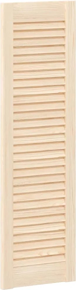 vidaXL Ușă de dulap cu grilaj 99x29,5 cm din lemn masiv de pin