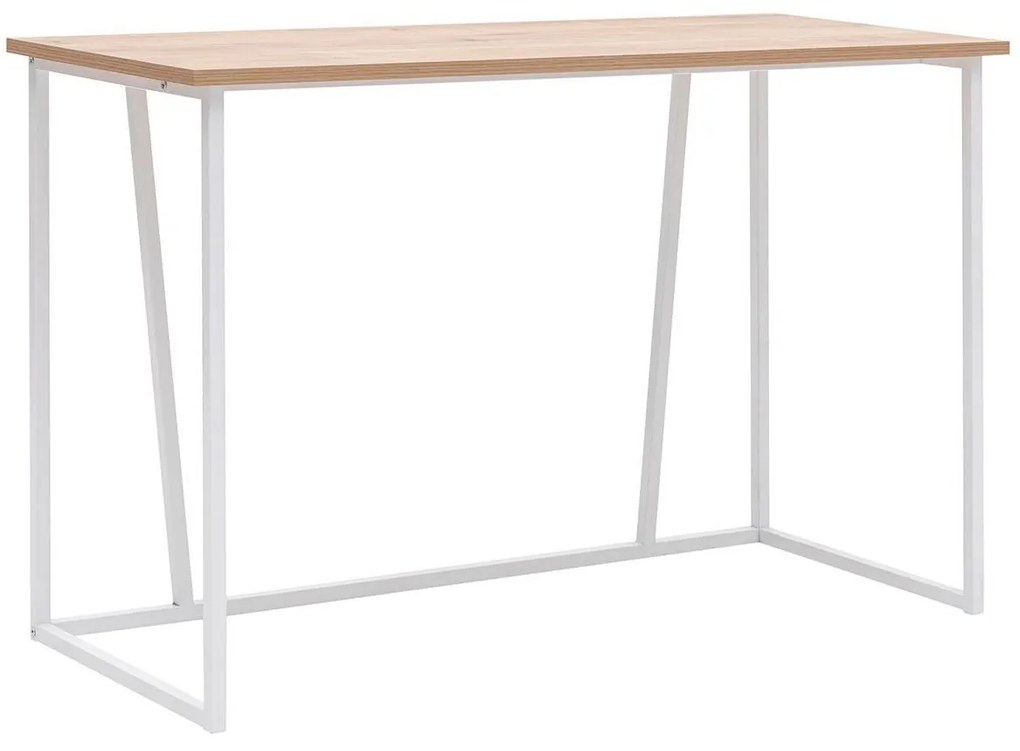 Masă PC Nidupe 5 (stejar zafir + alb) . 1094958
