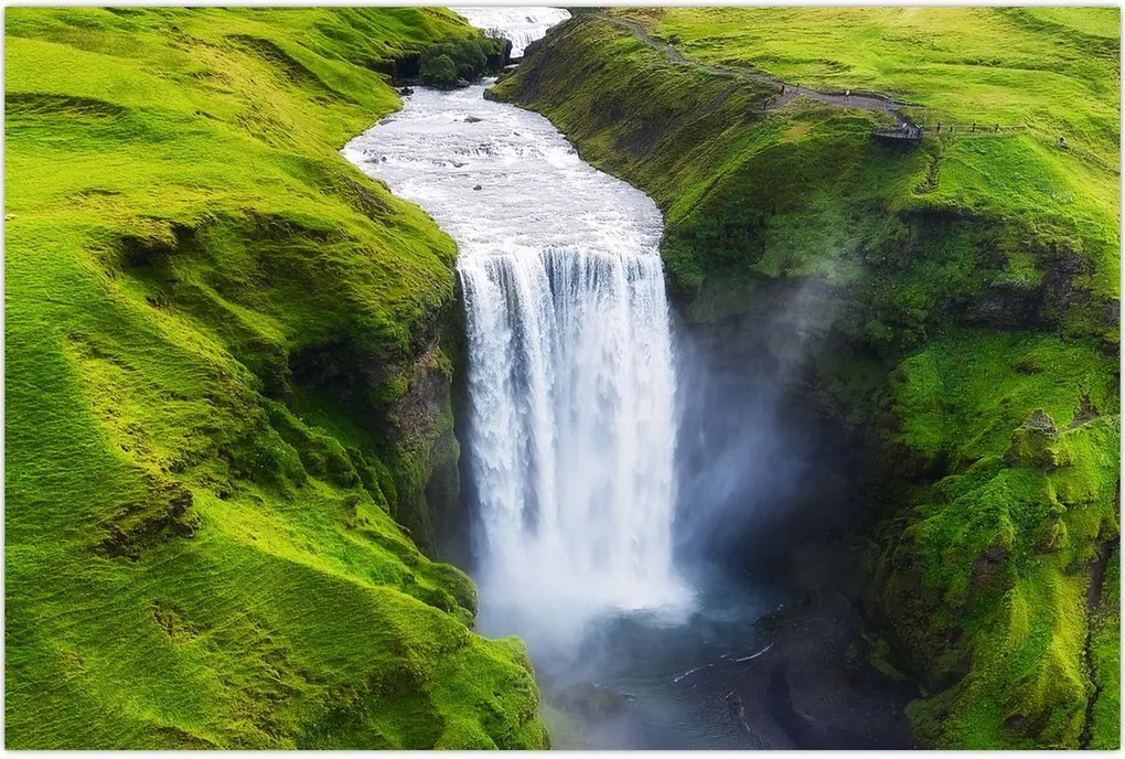 Tablou - Cascada Skogafoss (90x60 cm)