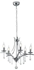 Lustra clasica 5 becuri E14 Lucerna 101600506 Trio