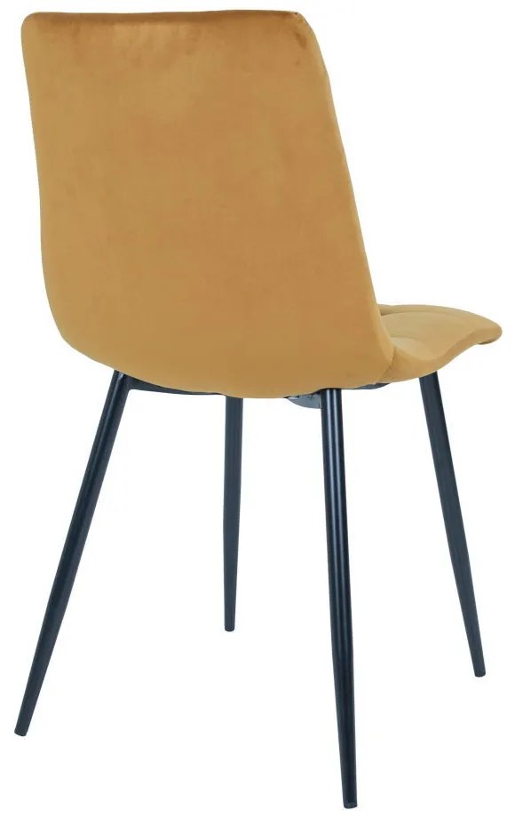 Middelfart scaun de luat masa mustar galben