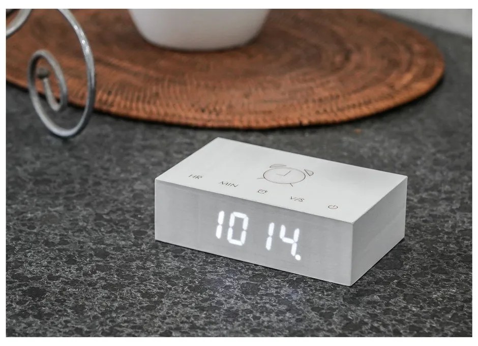 Ceas deșteptător digital Flip Click – Gingko