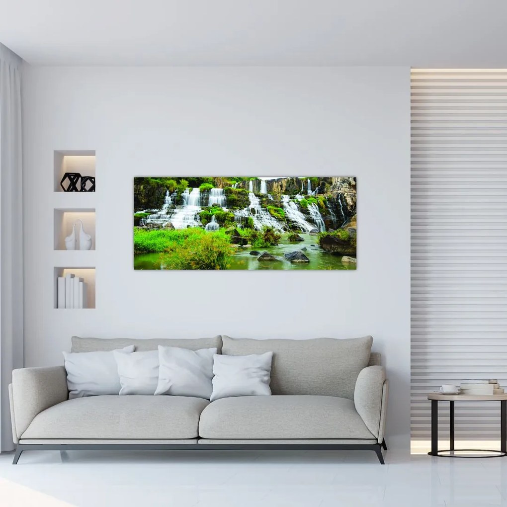 Tablou - cascade (120x50 cm)