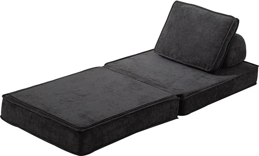 Canapea multifuncțională extensibilă CALMERO - negru