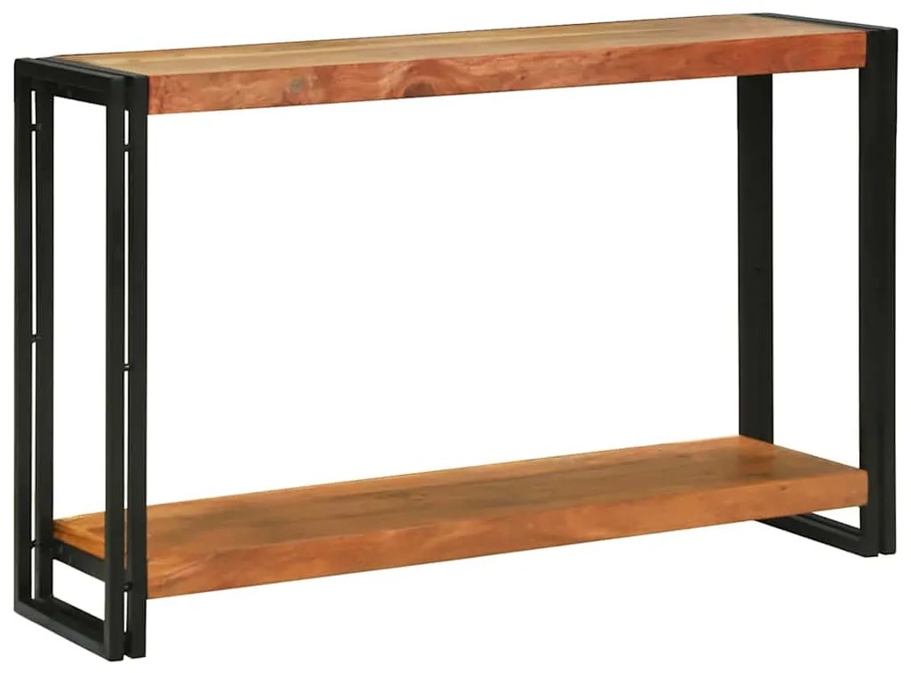 vidaXL Masă de consolă Maro 120 x 33 x 75 cm lemn masiv de acacia