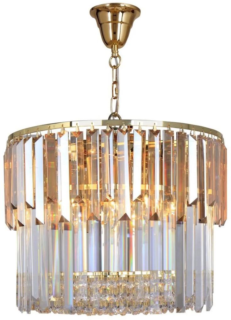 Zuma Line Camille lampă suspendată mai mult de 6x40 W auriu 19101/8