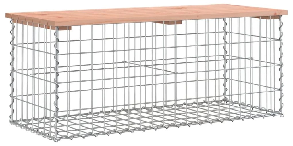 834360 vidaXL Bancă de grădină, 103x44x42 cm, lemn masiv Douglas