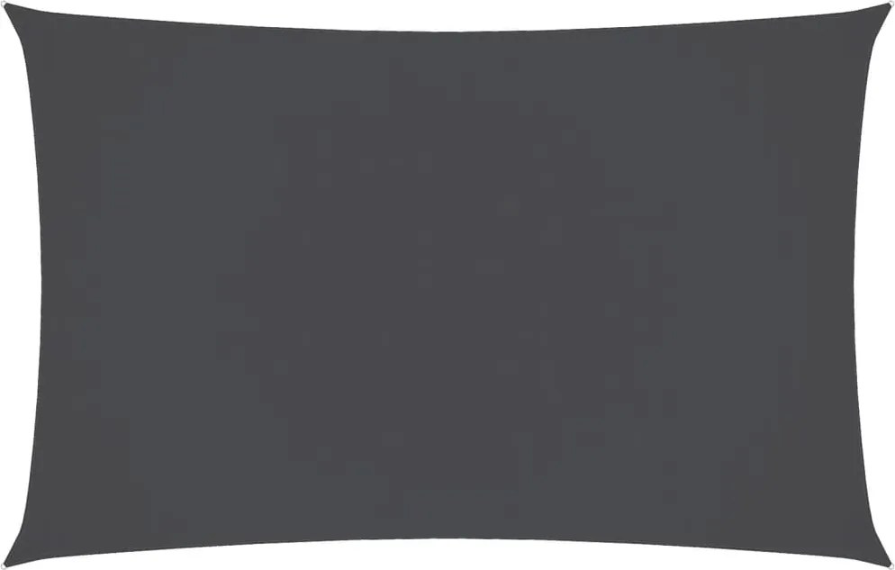 vidaXL Pânză parasolar antracit 3x6 m țesătură oxford dreptunghiular