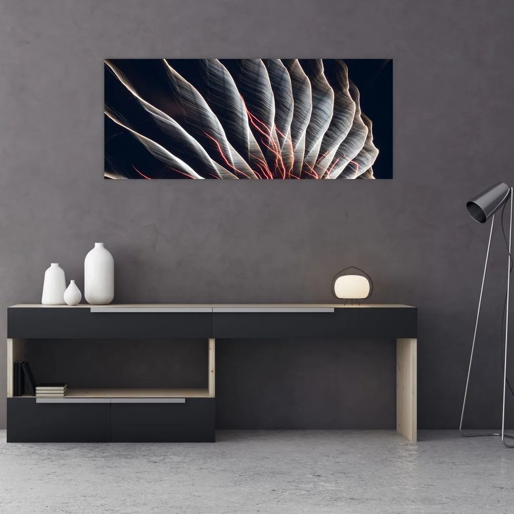 Tablou - Descărcare de lumini (120x50 cm)