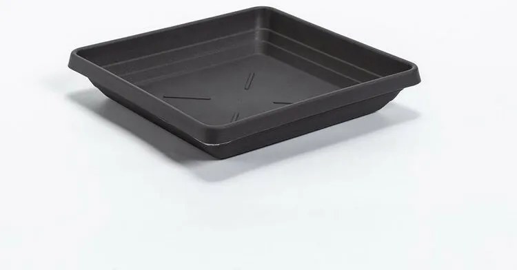 Plastia Ghiveci pentru flori Lotos 60 x 60,antracit