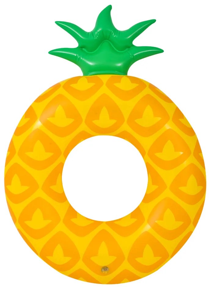 Vetro-Plus Șezlong gonflabil Pineapple, 76 x 100 cm