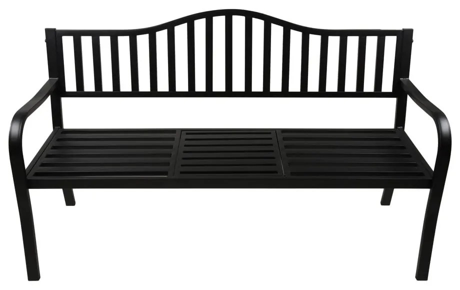 Bancă de grădină neagră din metal Segula - Garden Pleasure