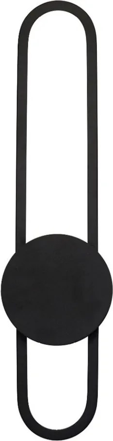 Aplica de perete LED design modern MIZUKI negru