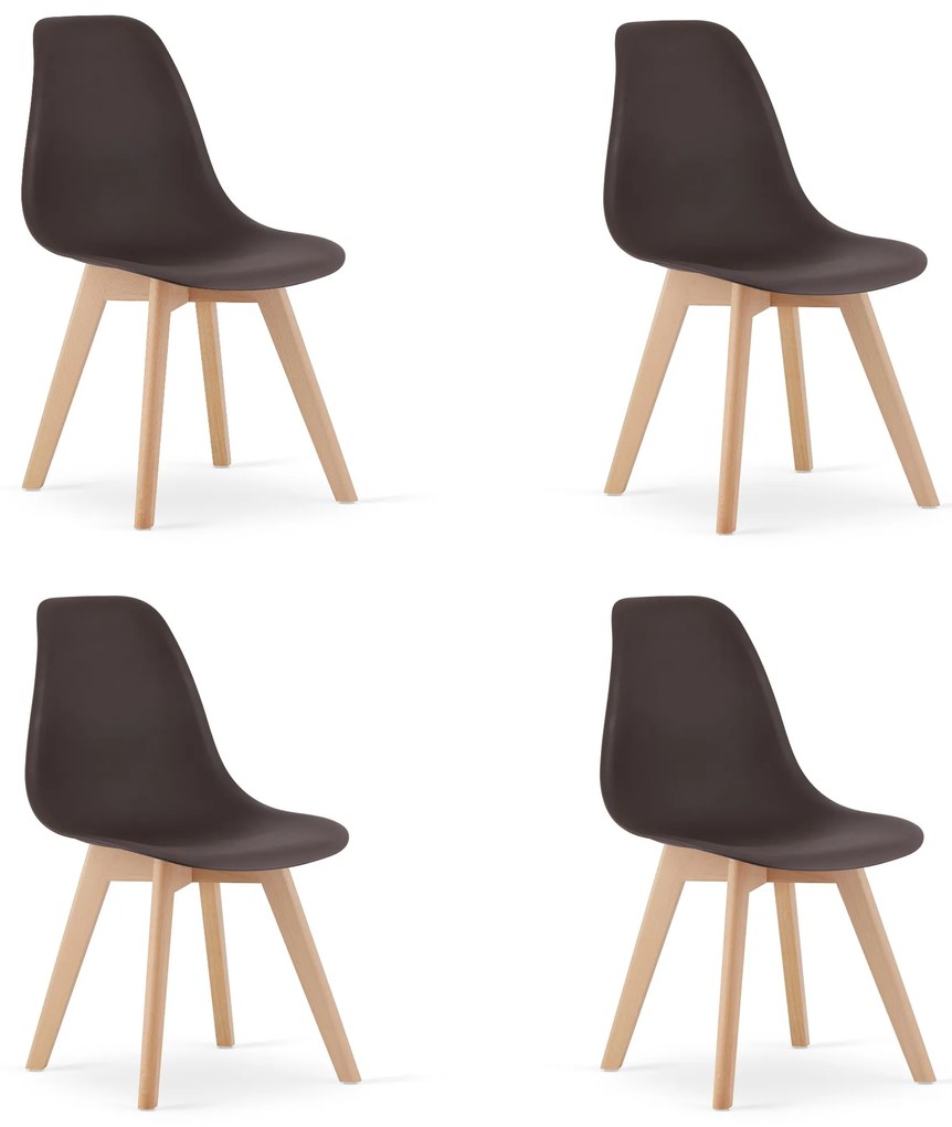 Set 4 Scaune Bucatarie/Dining Kepps Maro