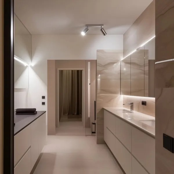 Spot pentru baie Brilagi SELE 2xGU10/30W/230V IP44 crom lucios