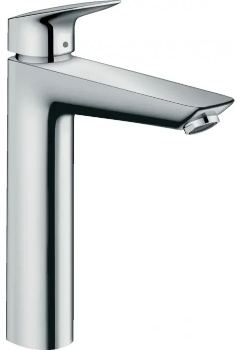 Baterie lavoar cu ventil pop-up, Hansgrohe Logis 190, montare pe blat, crom, 71090000