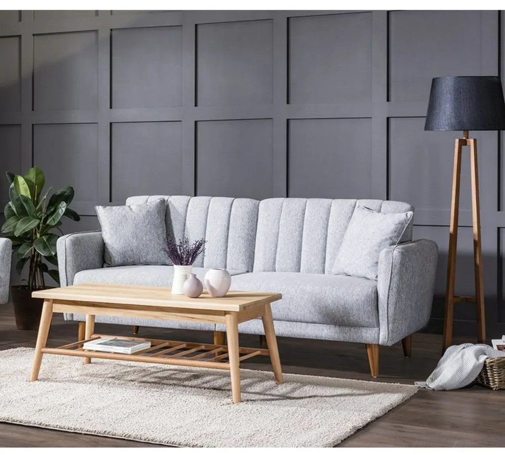 Canapea pat Aqua Grey