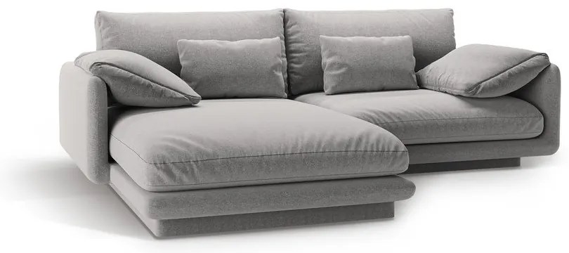 Colțar gri deschis (cu colț pe partea stângă ) Torino – Micadoni Home