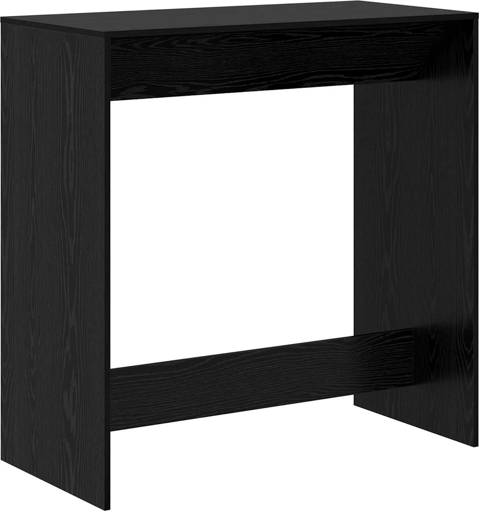 vidaXL Masă de bar Stejar Negru 102 x 50 x 103,5 cm Lemn compozit