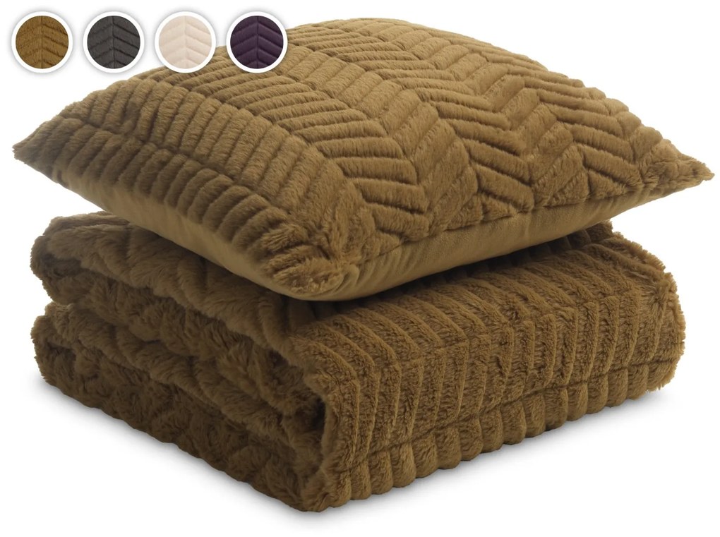 SET DORMEO WARM HUG LUX 2022 200x200 cm ROZ PAL