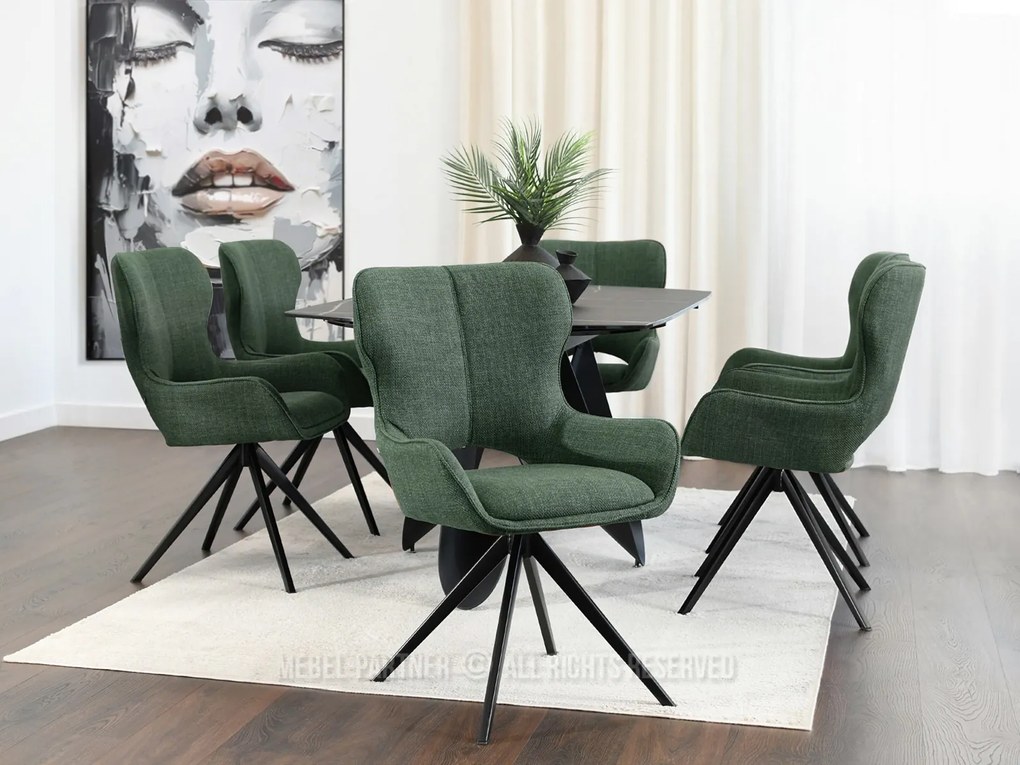 Scaun Marge (verde + negru). 1111158