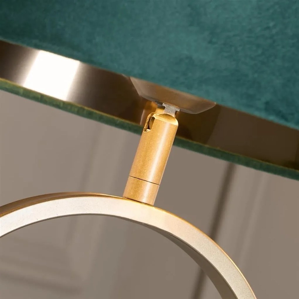 Veioza/Lampa de masa decorativa Modish bronz/verde