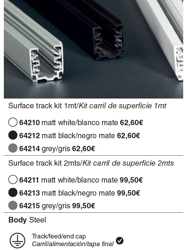 Spot / Proiector directionabil pe sina STAN auriu satinat 43757