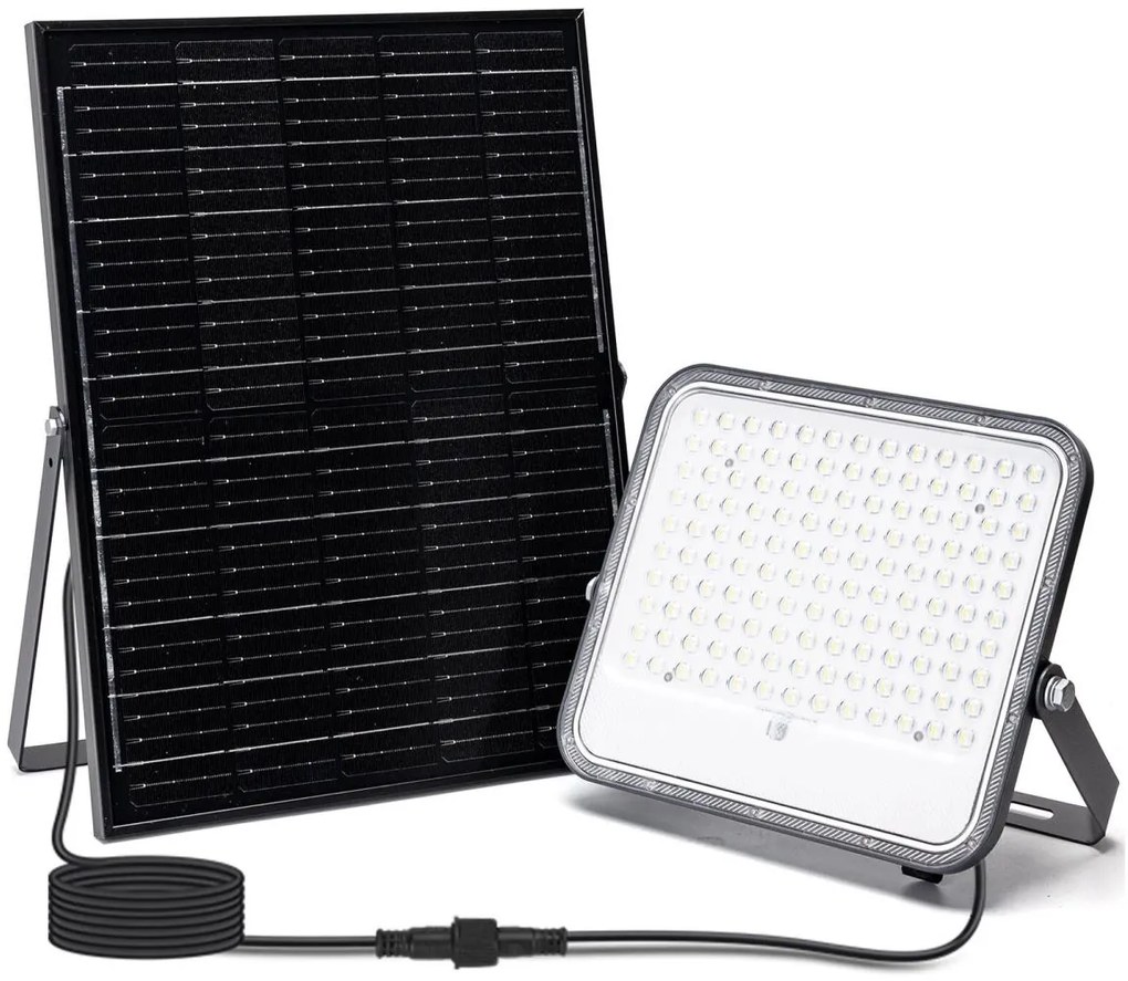 Proiector LED RGB solar dimabil Aigostar LED/200W/3,4V IP66 + telecomandă