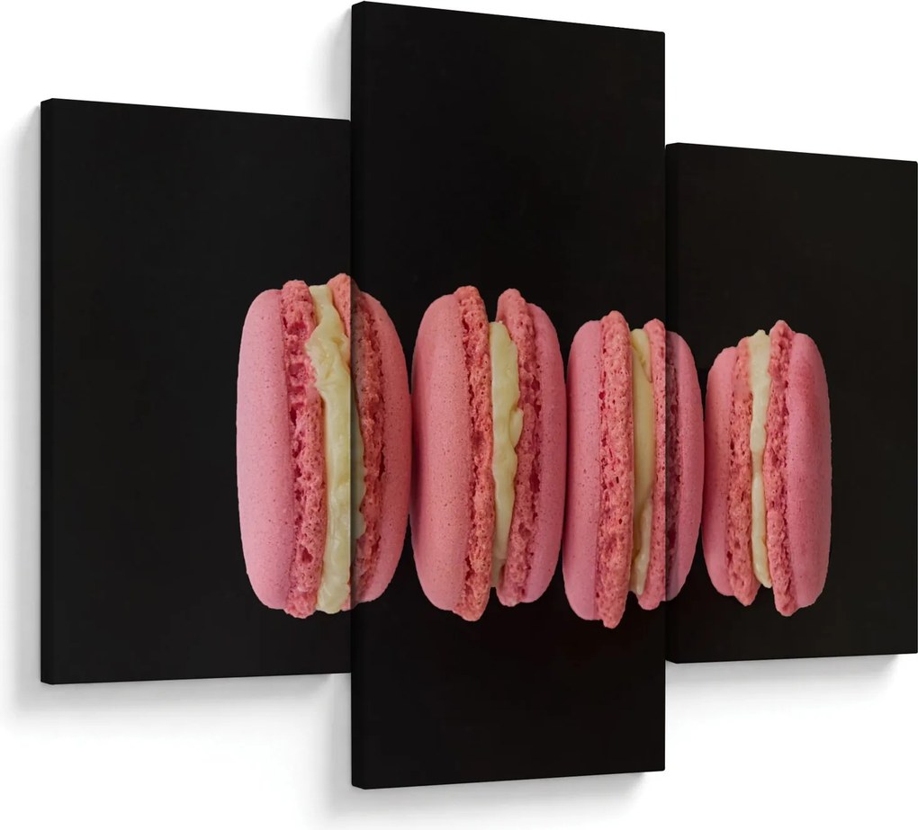 Tablou cu macarons (90x60 cm)