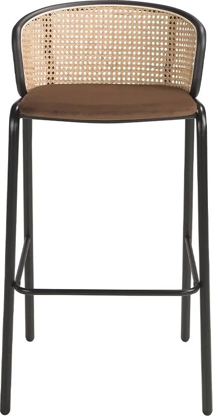 Scaun de bar design modern Rattan