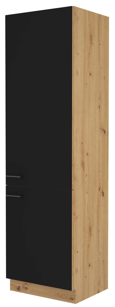 Dulap de bucătărie pentru frigider Miraluna (stejar artizanal). 1062366