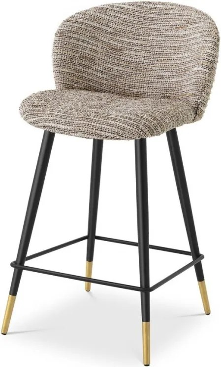 Scaun de bar design elegant LUX Counter Stool Volante, bej mademoiselle 115740 HZ