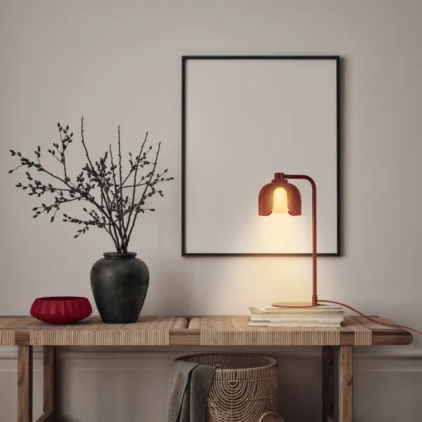 Osram - Lampă de masă Decor Corolle 1xG9/20W/230V roșie