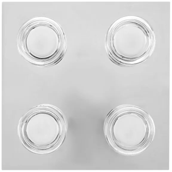 Plafonieră LED pentru baie Ledvance ORBIS FLAME 4xLED/5,5W/230V IP44 crom