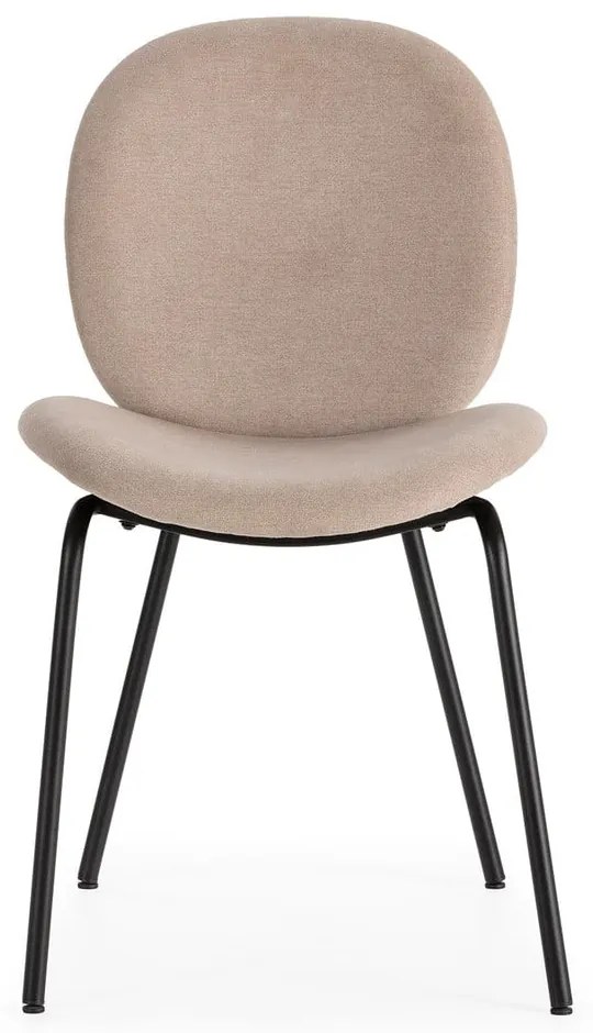 Scaune de dining bej 2 buc. Cori – Marckeric