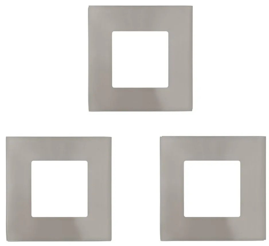 Eglo 94735 - Set 3x spoturi LED încastrate FUEVA 1xLED/2,7W/230V