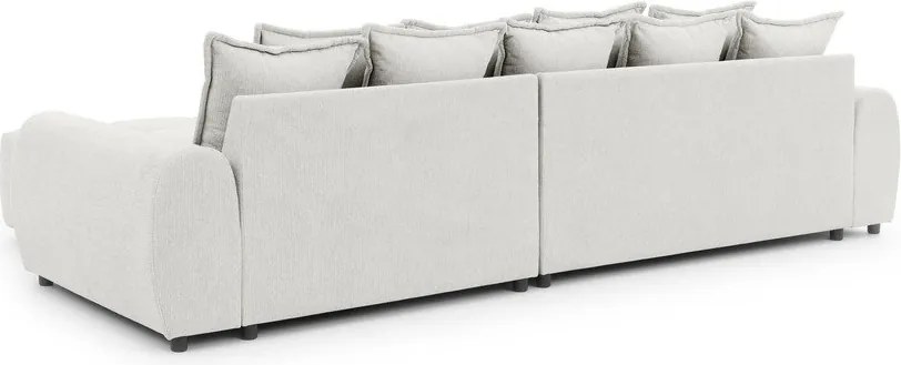 Colțar alb (cu colț pe partea dreaptă/cu șezlong) Albane – Ropez