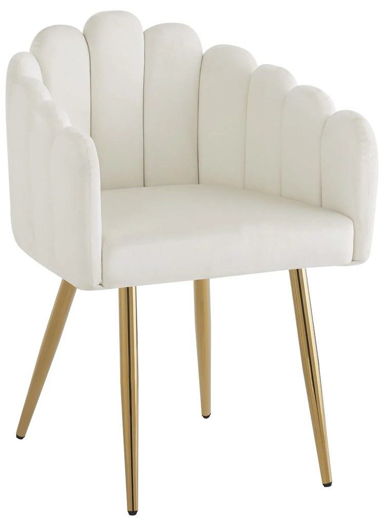 Set din 2 scaune pentru sufragerie, Alb | Aosom Romania