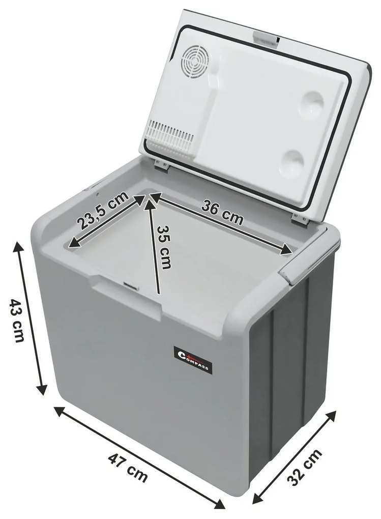 Ladă de răcire Compass Tampere 230 V/12 V, 30 l